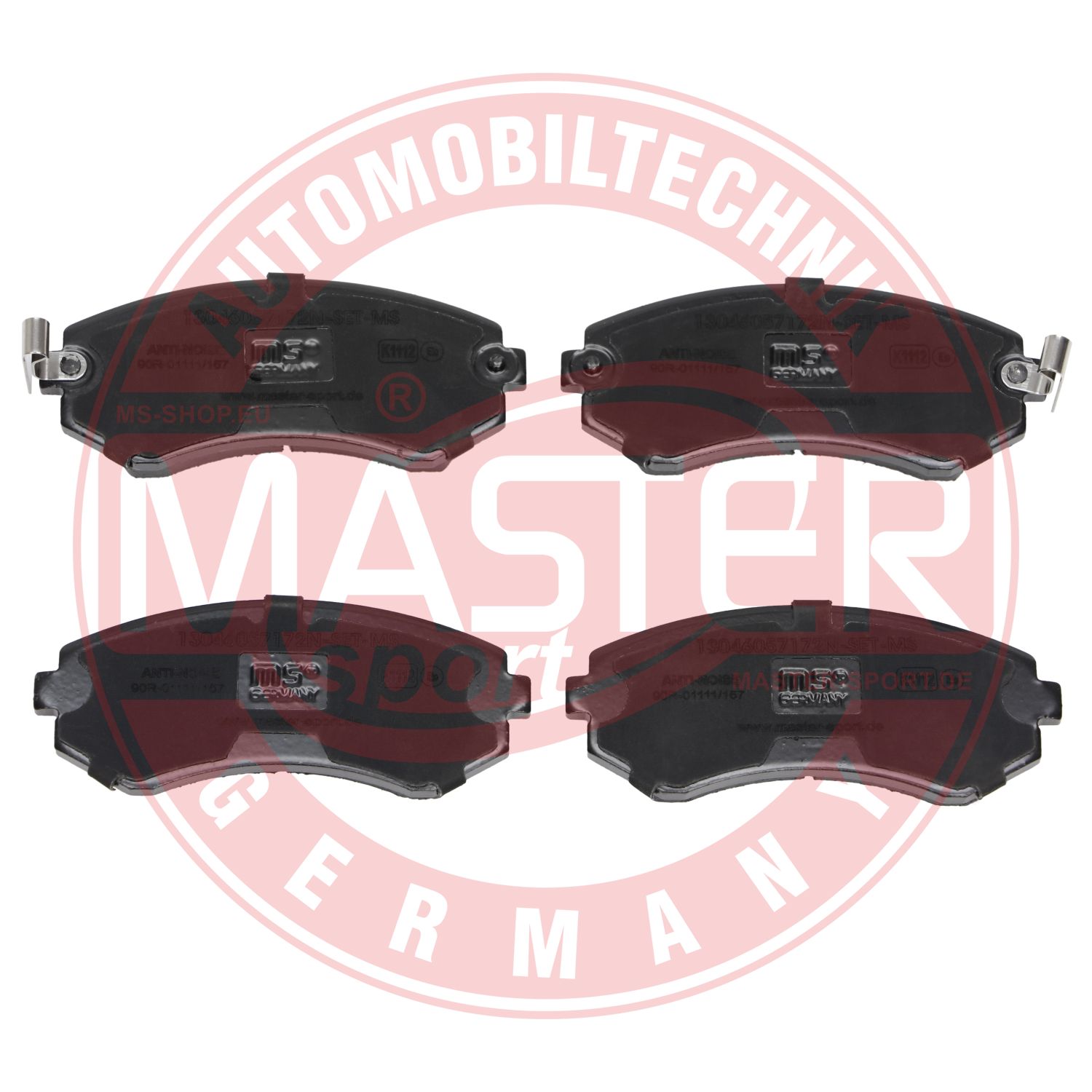 Placute frana MASTERSPORT GERMANY 13046057172N-SET-MS